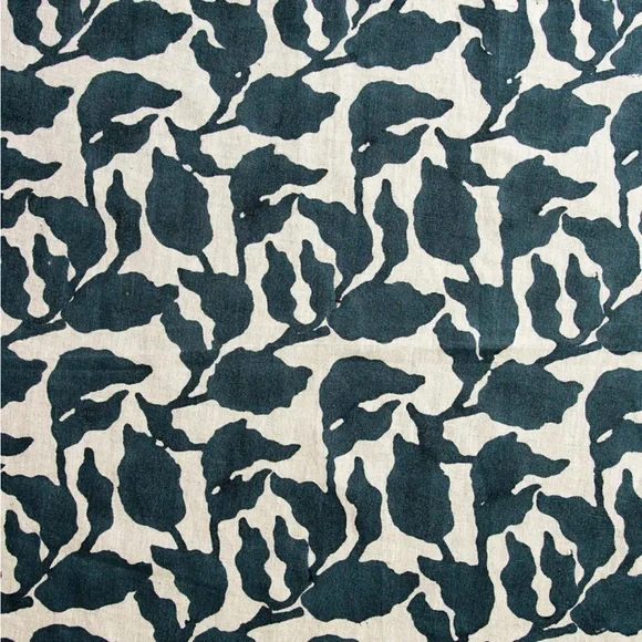 PAIR 20x20 Walter.G Flores Pacific Blue Linen Studio Craft Pillows